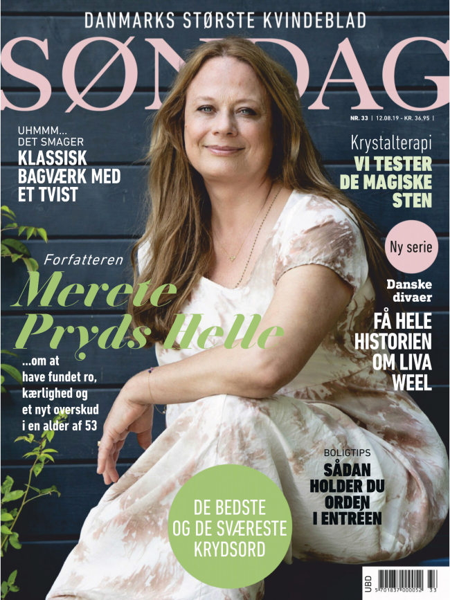 Forsiden af Ugebladet Søndag