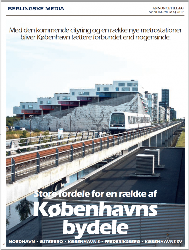 Forsiden af Berlingske Boligen