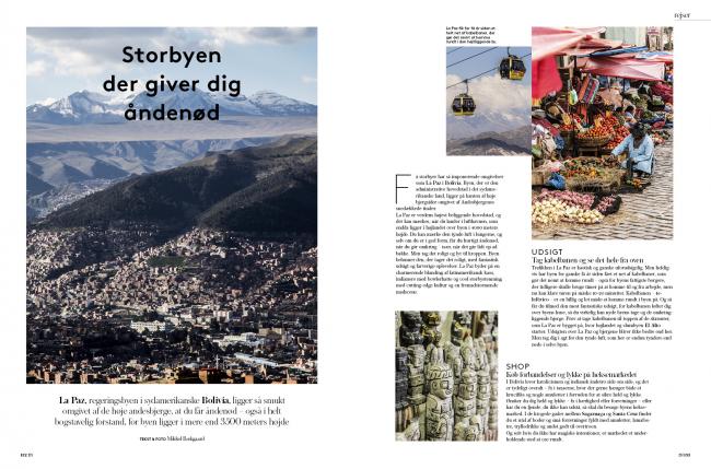 Første side i artiklen