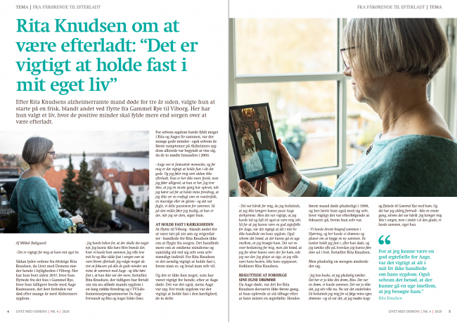 Artiklen i Livet med Demens