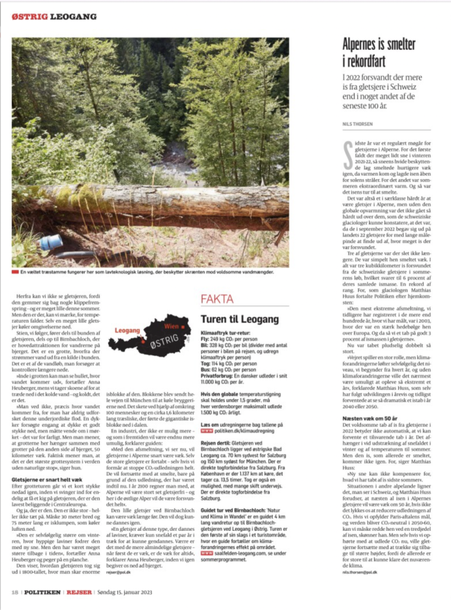 Side fra Politiken