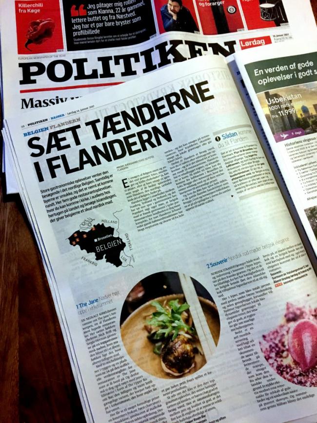 Flandern-artikel i Politiken