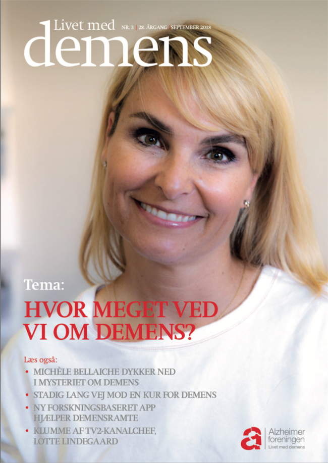 Forsiden af bladet
