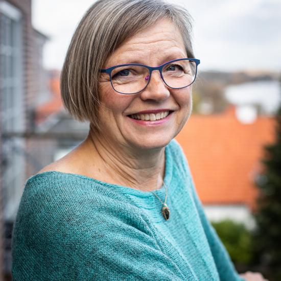 Rita Knudsen, foto for Alzheimerforeningen